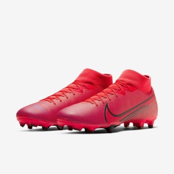 Nike Mercurial Superfly 7 Academy MG - Férfi Focicipő - Piros/Piros/Fekete